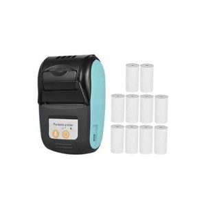 refurbished printer thermal receipt printer, pt 210 portable handheld 58mm receipt for retail stores restaurants factories logistics.